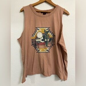 🏜️Rock n Roll Graphic Sleeveless Top🏜️